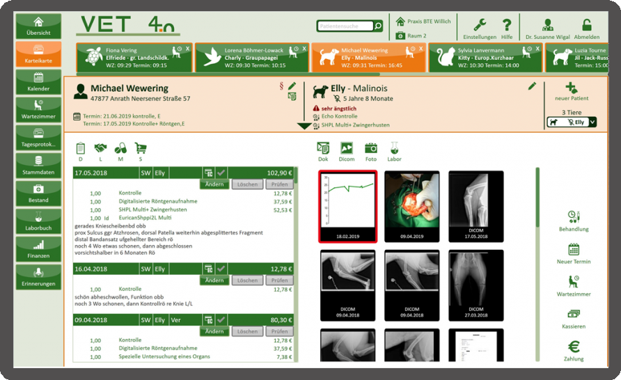 screenshot of VET 4.0